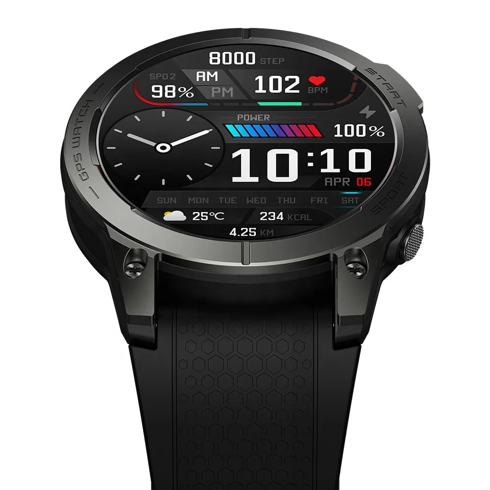 Smartwatch ZEBLAZE Stratos 3 - NOATEKK Smartwatches