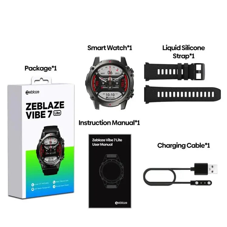 Smartwatch ZEBLAZE Vibe 7 Lite - NOATEKK Smartwatches